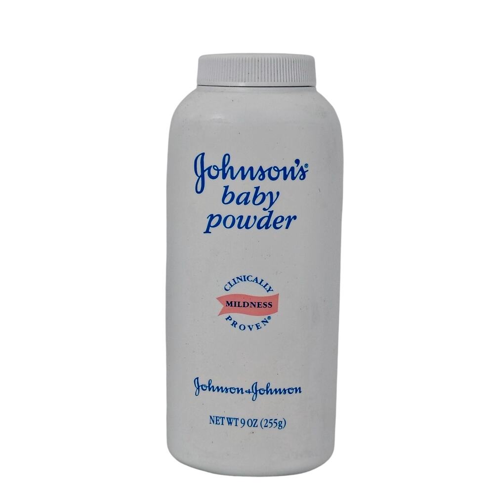Johnson's Baby Powder Talc Formula 9 oz Mild Silky Soft Skin 1996 Old Stock VTG